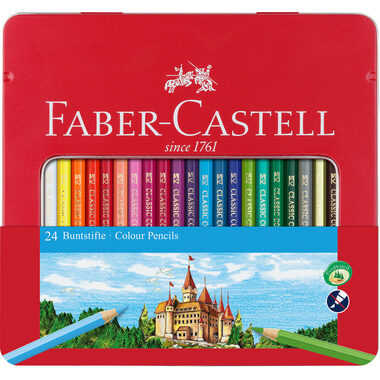 FABER-CASTELL Crayons Classic Colour 115824 24 pcs. ass.