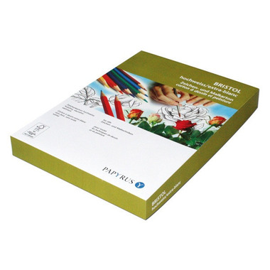 PAPYRUS Cartone Bristol A4 88077859 300g, bianco 125 fogli