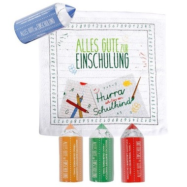 ROOST Magisches Handtuch Schule 10028520 30x30cm