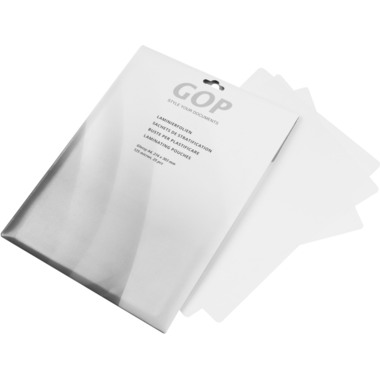 GOP Pochettes à plastifier A4 020506 brillant, 125my 25 pcs.