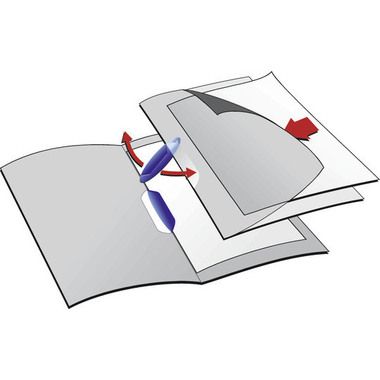 DURABLE Klemmhefter SWINGCLIP 2260/01 für 30 Blatt A4 schwarz