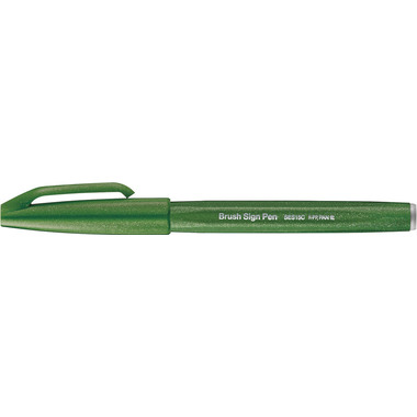 PENTEL Brush Sign Pen SES15C-D2 vert olive