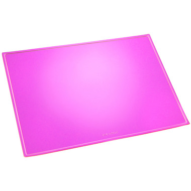 LÄUFER Schreibunterlage Durella 32625 pink-transp. 53x40cm