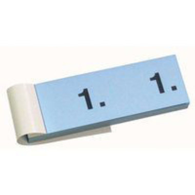 SIMPLEX Garderobenblock Nr. 1-100 13075 blau 100 Blatt