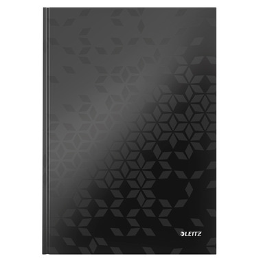 LEITZ Carnet WOW A4 4625-10-95 ligné, 90g noir