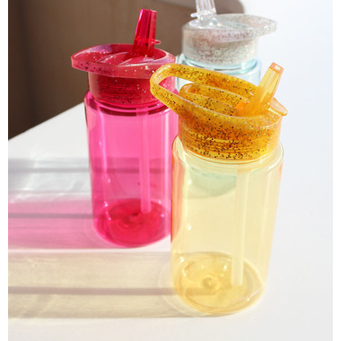 ALLC Trinkflasche Glitter DBGLGO30 gold 7.3x16.5x7.3cm