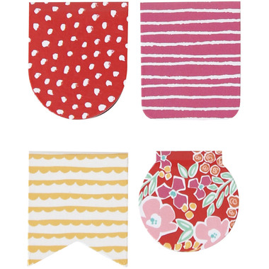 I AM CREATIVE Bookmark Let`s Organize MAA4035.05 magnetisch, 4 assorted