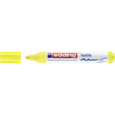 EDDING Textil-Marker 4500 2-3mm 4500-65 neongelb