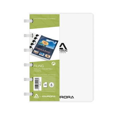 ADOC Sichtbuch A6 5836.110 transparent