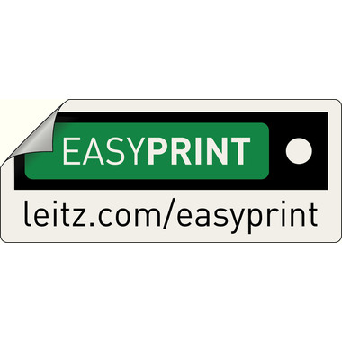 LEITZ Ordner 180° PP 8cm 10105035 blau A4