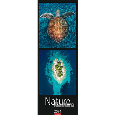 WEINGARTEN Wandkalender Nature Nature 3311880 DE, 34x98cm 2024