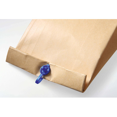 FLEXIPAK Faltenbeutel Kraftpapier 2FHMFB00001 braun, 100x40x245mm 250 Stück