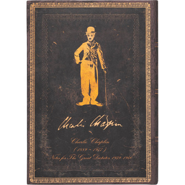 PAPERBLANKS Notizbuch Charlie Chaplin PB7255-3 Midi,liniert,144 Seiten
