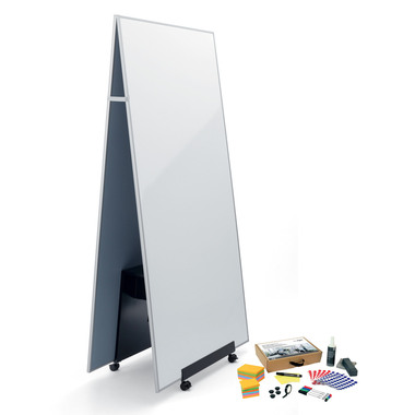 SIGEL Bundle Pin/Whiteboard MUB01 Meet up gris, blanc, noir