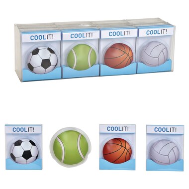 ROOST Kühlkissen Sport 10031845 ass. 9x9x1cm