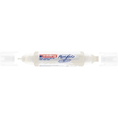 EDDING Acrylmarker 5400 double liner 5400-922 white