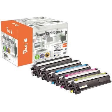 Peach Spar Pack Plus Tonermodule kompatibel zu Brother TN-230