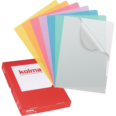 KOLMA Sichthülle VISA lisse A4 59.646.11 gelb, Copyresist. 10 Stück