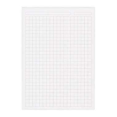 ELCO Block Office kariert 10mm A4 74404.17 hochweiss, 100g 50 Blatt