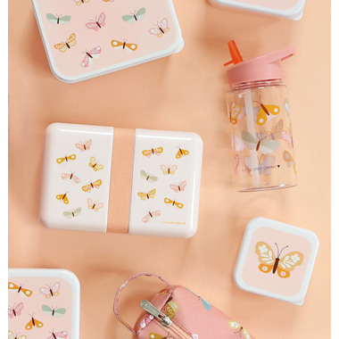 ALLC Lunchbox Schmetterling SBBUPI47 rosa 18x6x12cm