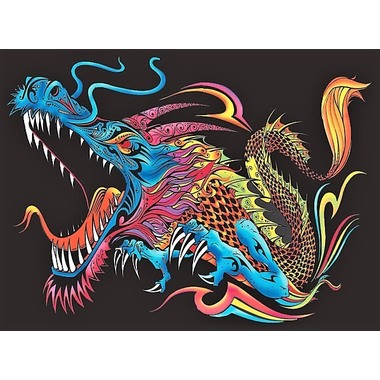 TATARUGA Samtbild A3 L86 Drache