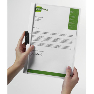 DURABLE Klemmhefter DURACLIP 60 A4 220904 gelb