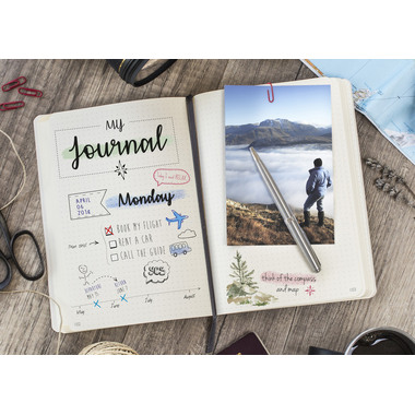 CLAIREFONTAINE AgeBag MyEss A5 793433C Notizbuch dot grün 96 Bl