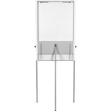 DUFCO Flipchart Standard 399.1 74x100cm mit Ablagegrau