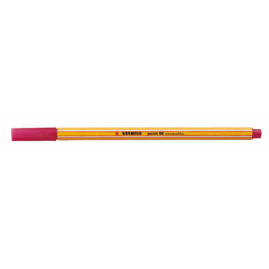 STABILO Stylos fibre point 88 0,4mm 88/00-40 rouge erasable