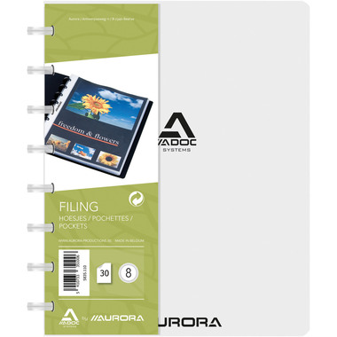 ADOC Sichtbuch A5 5835.110 transparent