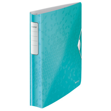 LEITZ Classif. ad annelli WOW A4 42400051 ice blue 30mm