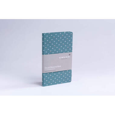 GMUND Bavarian Book 13.5x20cm 39463 seegrün, dotted 112 Seiten