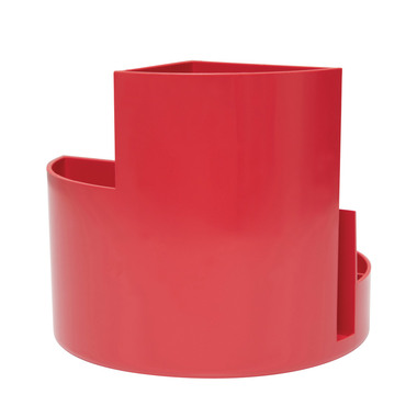 MAUL Stifteköcher Recycle 4117625.ECO 6 Fächer, rot