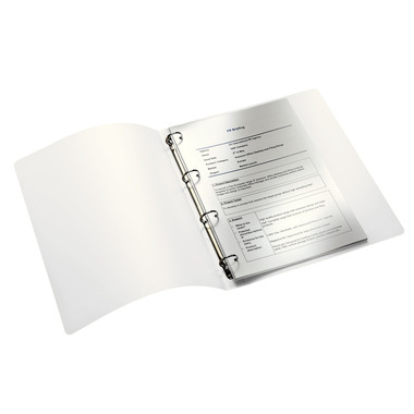 LEITZ Classeur à anneaux WOW PP A4 4258-00-95 noir 25mm