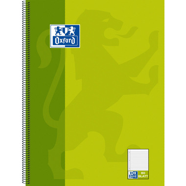 OXFORD Collegeblock A4+ 100050357 liniert, 90g 80 Blatt