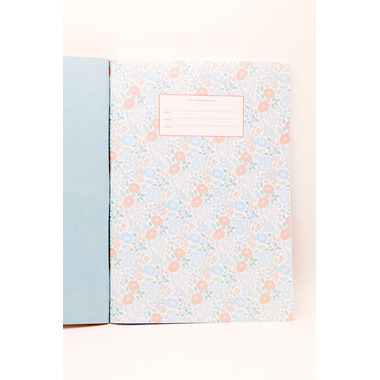 ANCOR Notizheft A4 FLOWERS 105964 assort., lines, 90g 48 Bl.