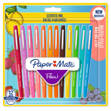 PAPERMATE Faserschreiber Flair 0.7mm 2138467 Scented, ass. 12 Stück