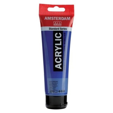 AMSTERDAM Peinture acrylique 120ml 17095702 phthalobleu 570