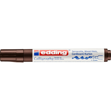 EDDING Permanent Marker 1455 1-5mm 1455-18 dunkelbraun
