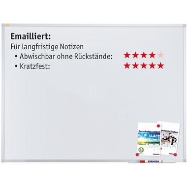 FRANKEN Whiteboard 100x150cm SC3209 X-tra!Line emailliert