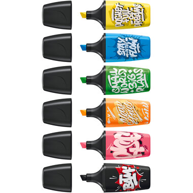 STABILO Textmarker BOSS MINI 2-5mm 07/03-30- Snooze 3 Stück