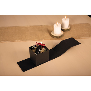 ELCO Magnetische Box "Würfel" 82112.11 schwarz, 10x10x10cm 5 Stk.