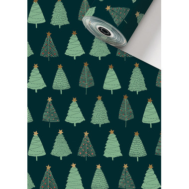 STEWO Papier cadeau Tino 2522614747 0.5x250m vert foncé