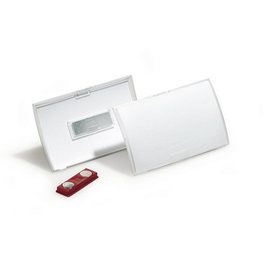 DURABLE Namensschild Click Fold 8212/19 mit Magnet, 40x75mm 10 Stk.