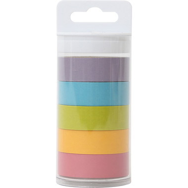 MAREIN Washi Tape Set, 4085.102 Uni, 5 Stk.