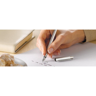 ELCO Bloc de corresp. Prestige A4 74111.14 blanc, 100gm2 50 flls.