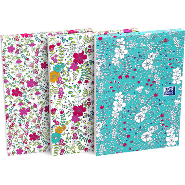 OXFORD Taccuino ForMe Floral A6 400094827 rigato 6mm, 90g 80 fogli