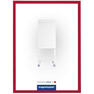 MAGNETOPLAN Magnetrahmen magnetofix A4 1130306 rot 5 Stk.