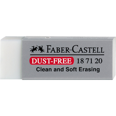 FABER-CASTELL Gomma cance. Dust-Free 187120 trasparente