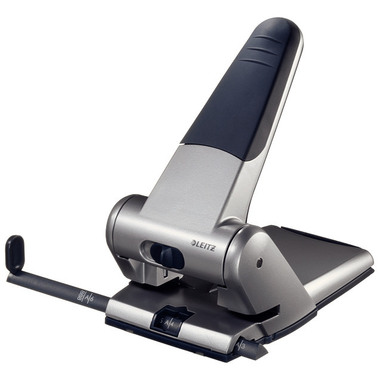 LEITZ Registraturlocher 6.3mm 51800084 silber 65 Blatt